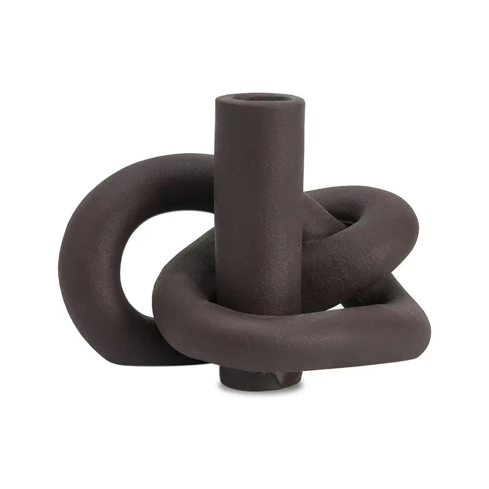 Medusa Candle Stick Holder - Earth Taupe