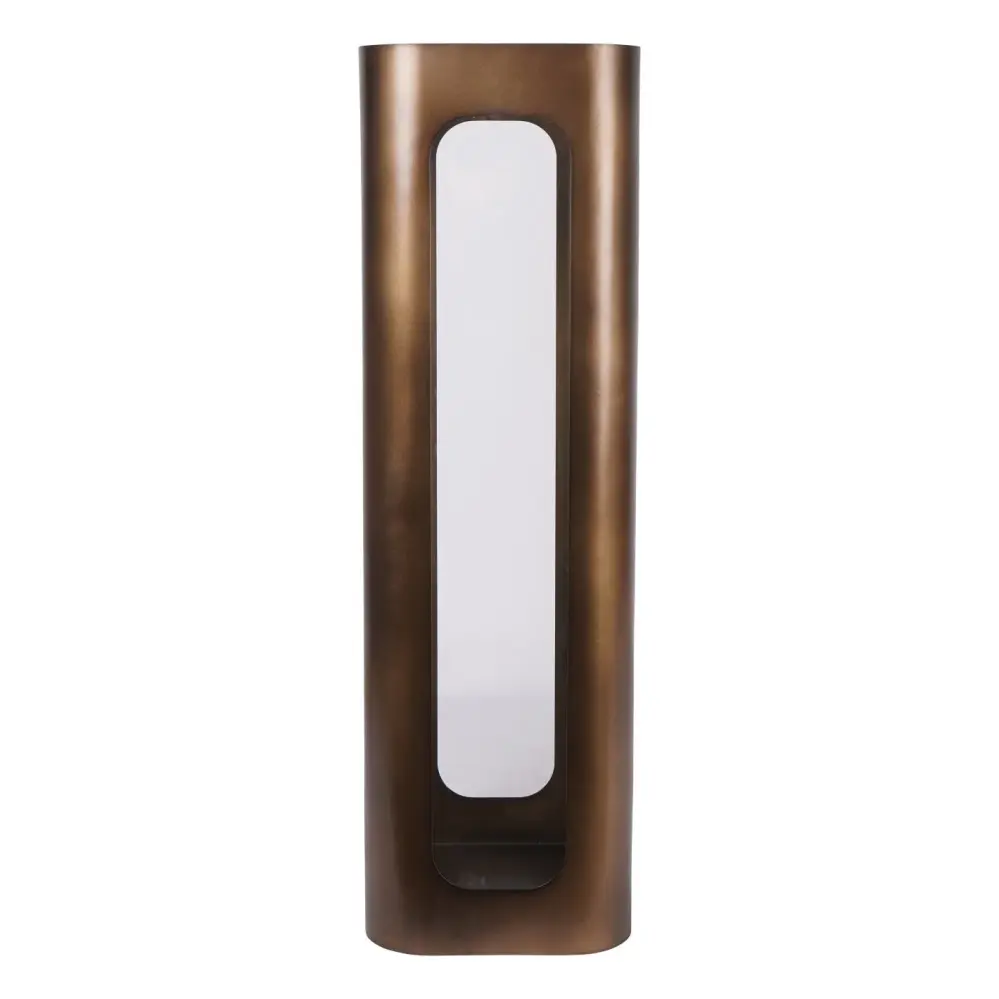 Thorpe Hurricane Lantern 78cm - Metallic & Glass | Outlet