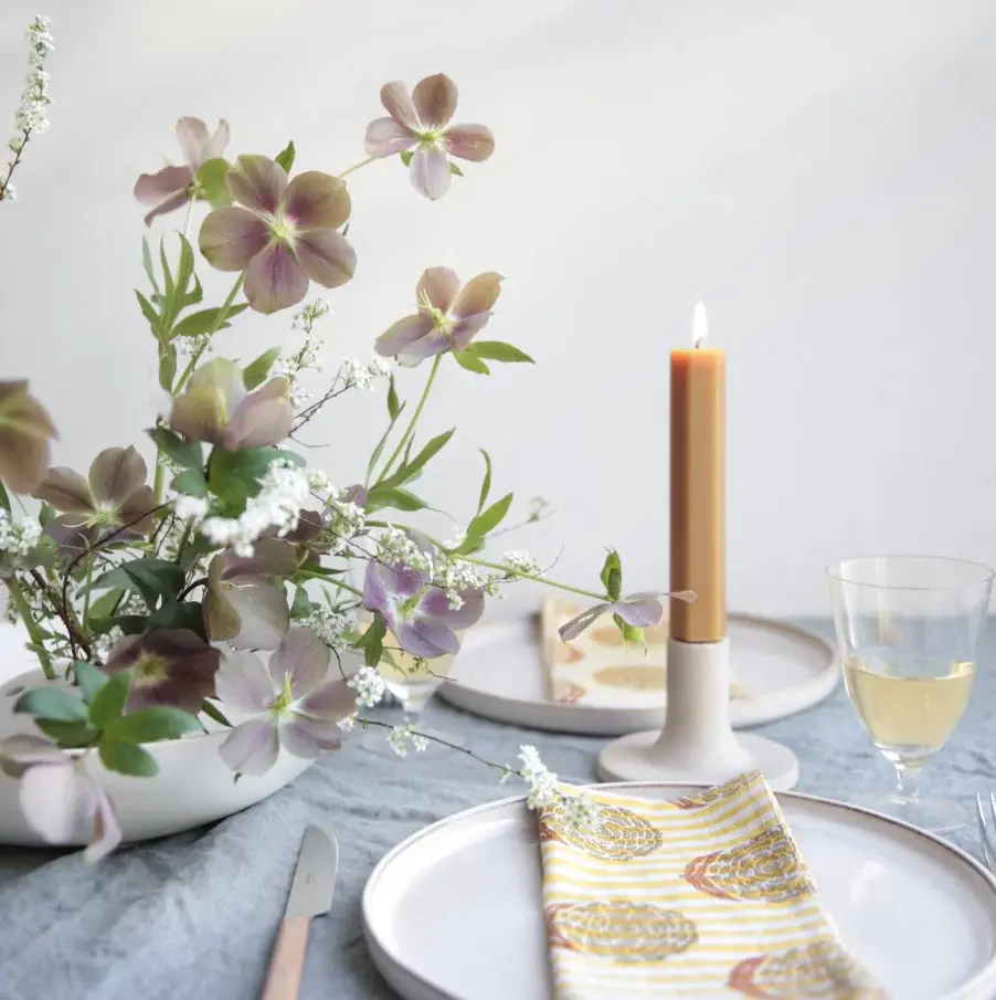 6" Fancy Taper Candles