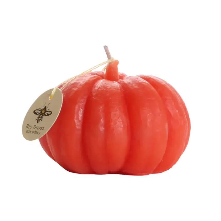 Pumpkin Candles – 100% Genuine Beeswax – 3 Sizes Available