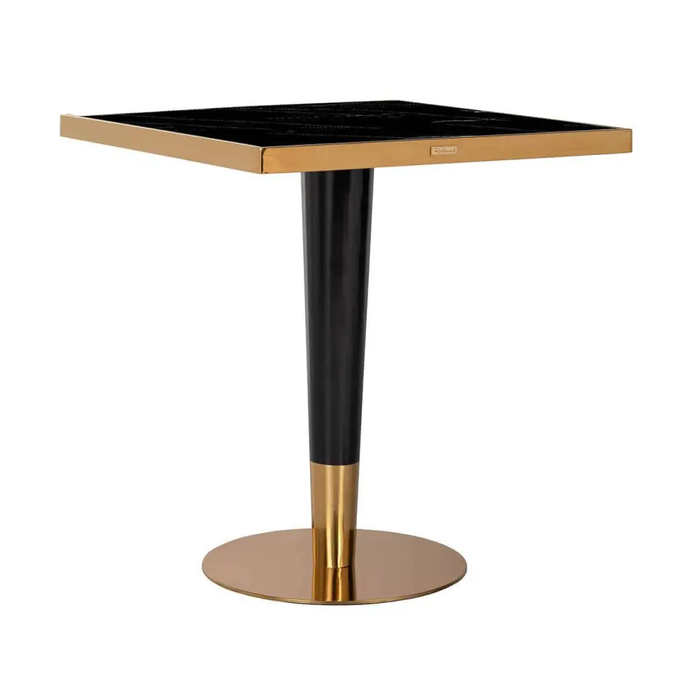 Can Roca Square Dining Table 70cm - Ebony