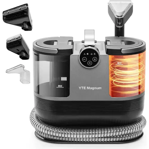 Multi-Surface YTE Magnum Carpet Cleaner Machine, Instant Heating Portable Upholstery Spot Cleaner, Shampooer Machine Self-...