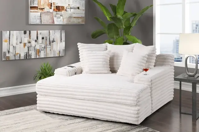 Storage Ottoman Happy Homes 4600 Chaise Lounge