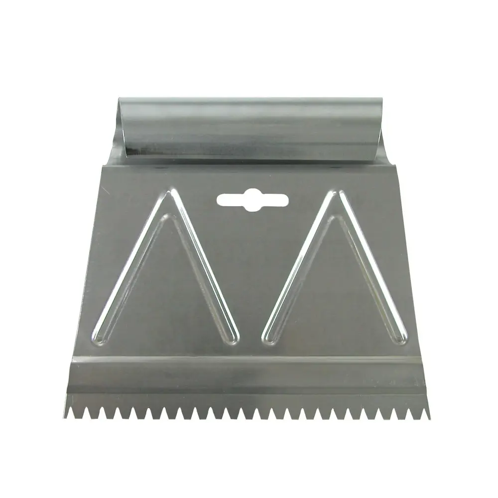 6"(15.2 cm) Adhesive Spreader "V" Teeth (3/16 X 1/8 X 1/8'')