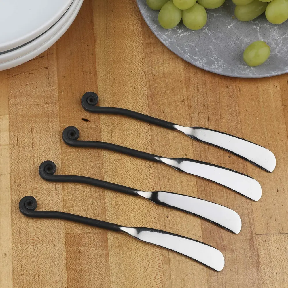Treble Clef Flat Handle Butter/Cheese Spreader