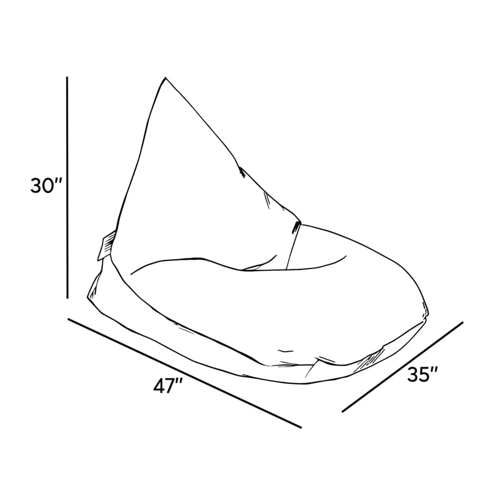 Lounge Junior Bean Bag Sereny - Olive