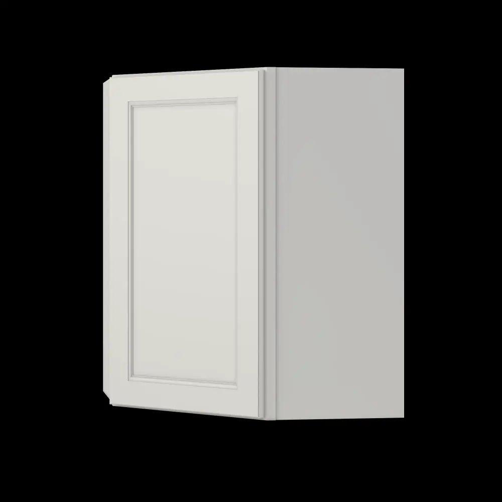 Diagonal Corner Kitchen Cabinet DC2430 Milan Pearl 24 . width 30 . height 12 . depth