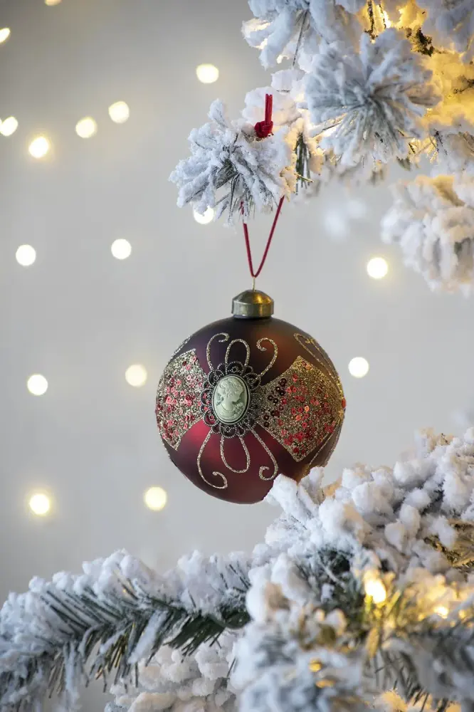 Decorative Hanging Ball Christmas Tree Ornaments Holiday Decorations adjust 6)