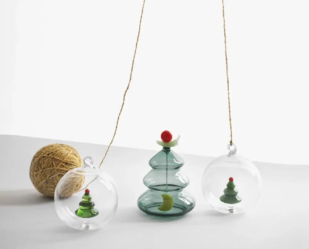 Ichendorf Christmas Tree Glass Bell