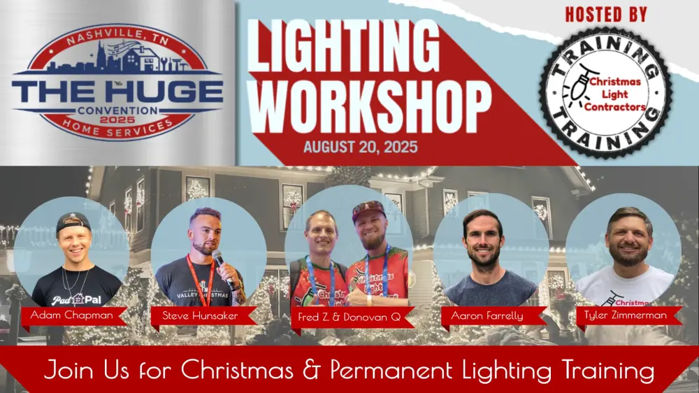CLC Pre-Show: Christmas & Permanent Light Training at Enormous 2025