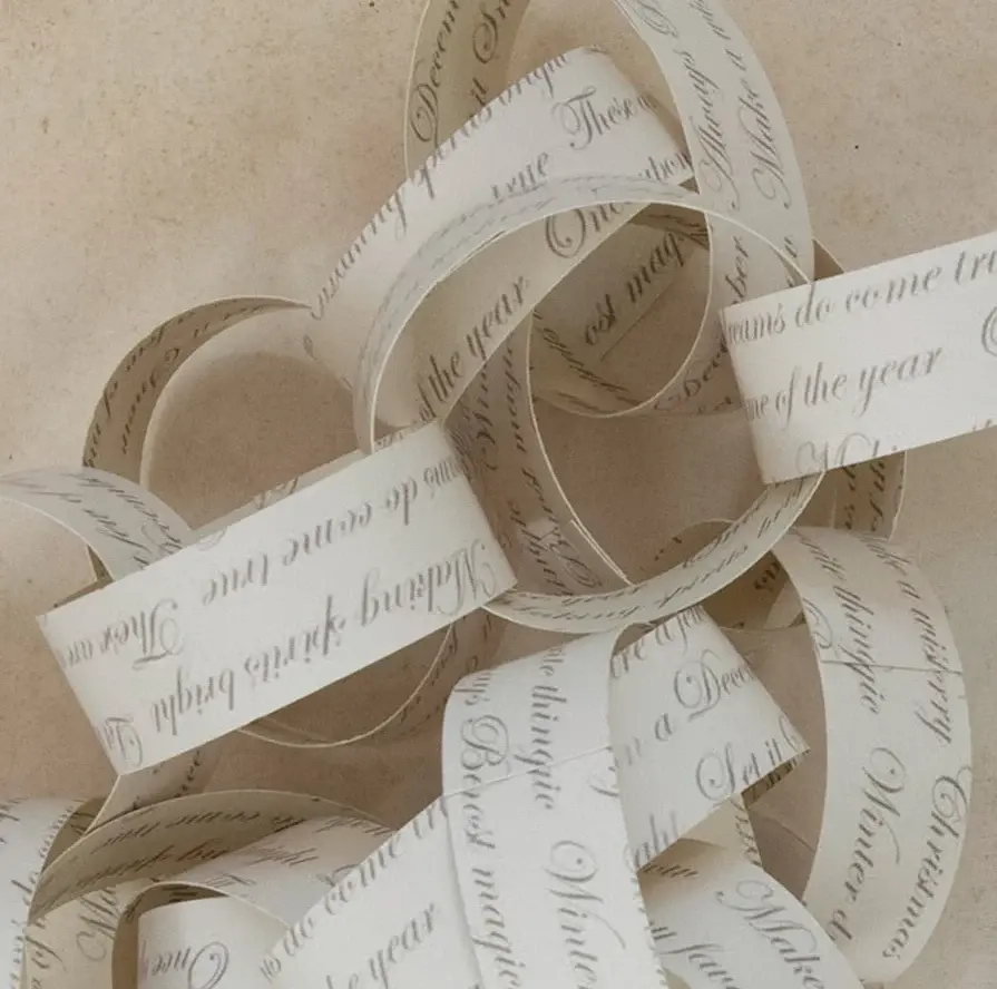 Battery Operated Paper Link Garland