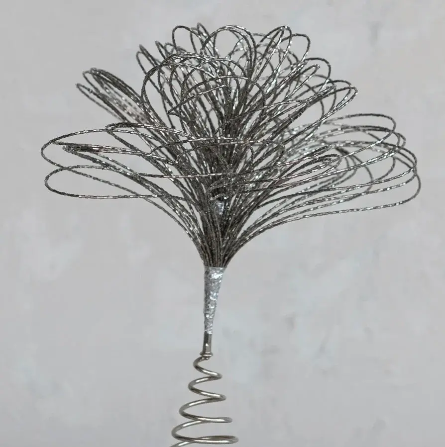 Alloy & Glass Bead Tree Topper