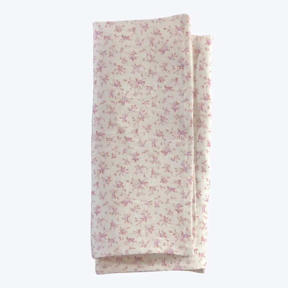 Blossom Floral Flax Napkin