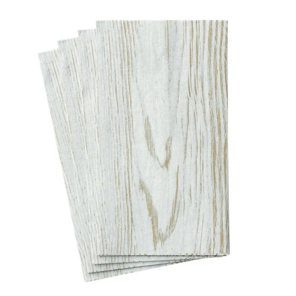 Faux Bois Birch Paper Flax Guest Towel Napkins