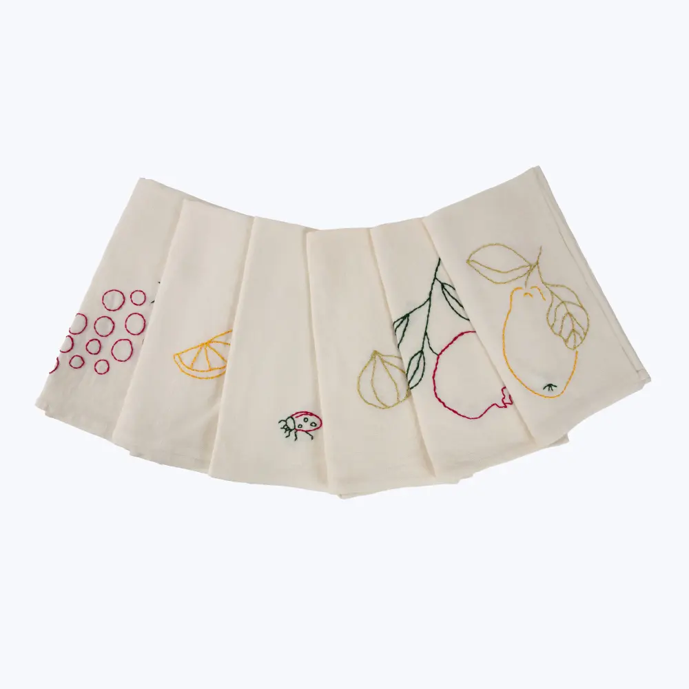 Woven Placemat Garden Feast Napkin