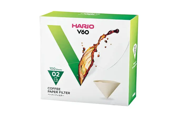 V60 Coffee Maker Chocolate Paper Filter 1-4 Cups Compatible Nespresso Pods
