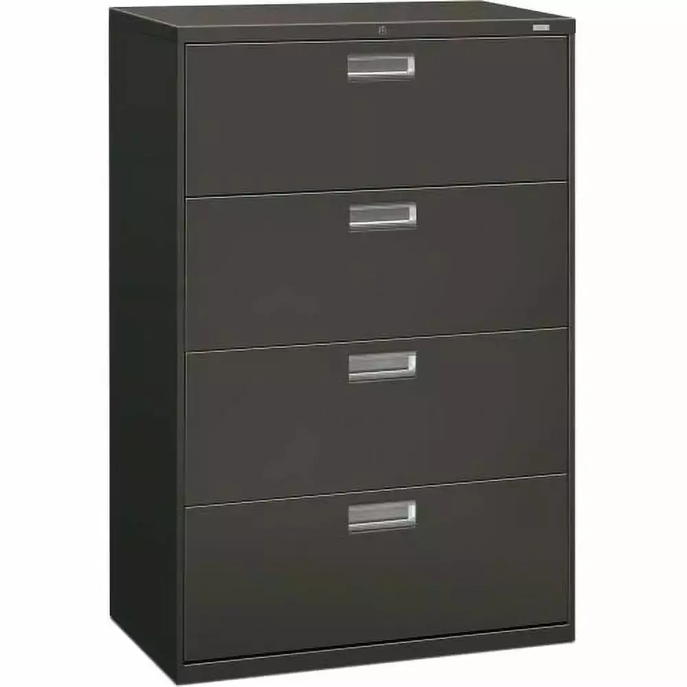HON Brigade 600 Series 4-Drawer Lateral 36 x 18 x 52.5 - 4 x Drawers File - A4 Legal Letter - Lateral - Interlocking Level...