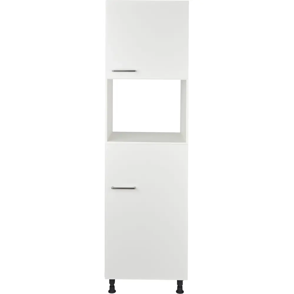 nobilia tall cabinet refrigerator & sleek oven G88MDK-1 appliance conversion