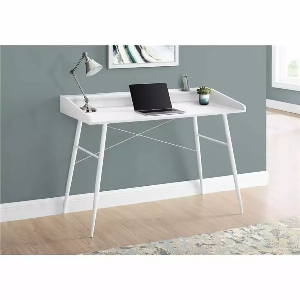 Monarch Specialties 48 Metal Computer Desk White