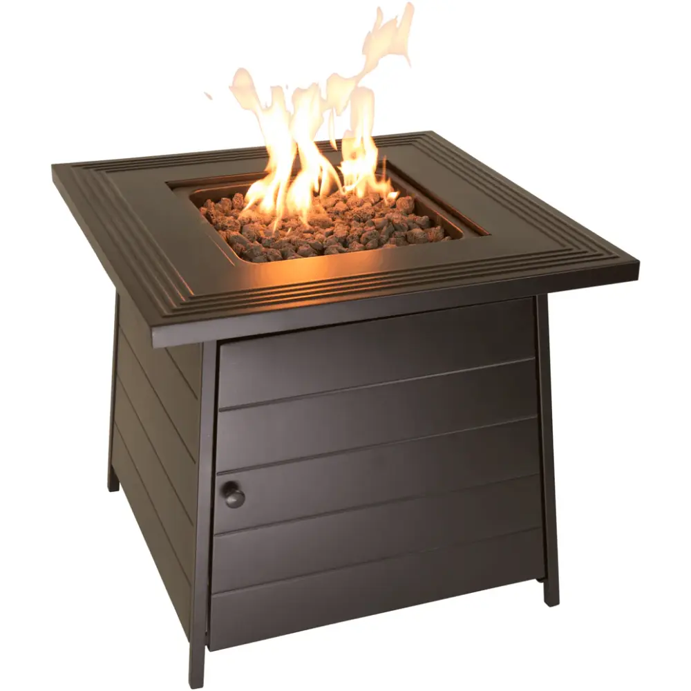 Endless Summer Anderson, LP Gas Fire Pit 28" Metal Mantel - GAD1446ES