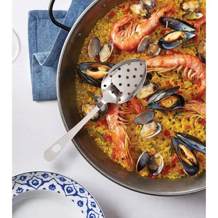 HIC Kitchen Pierced Serving Spoon, 9in