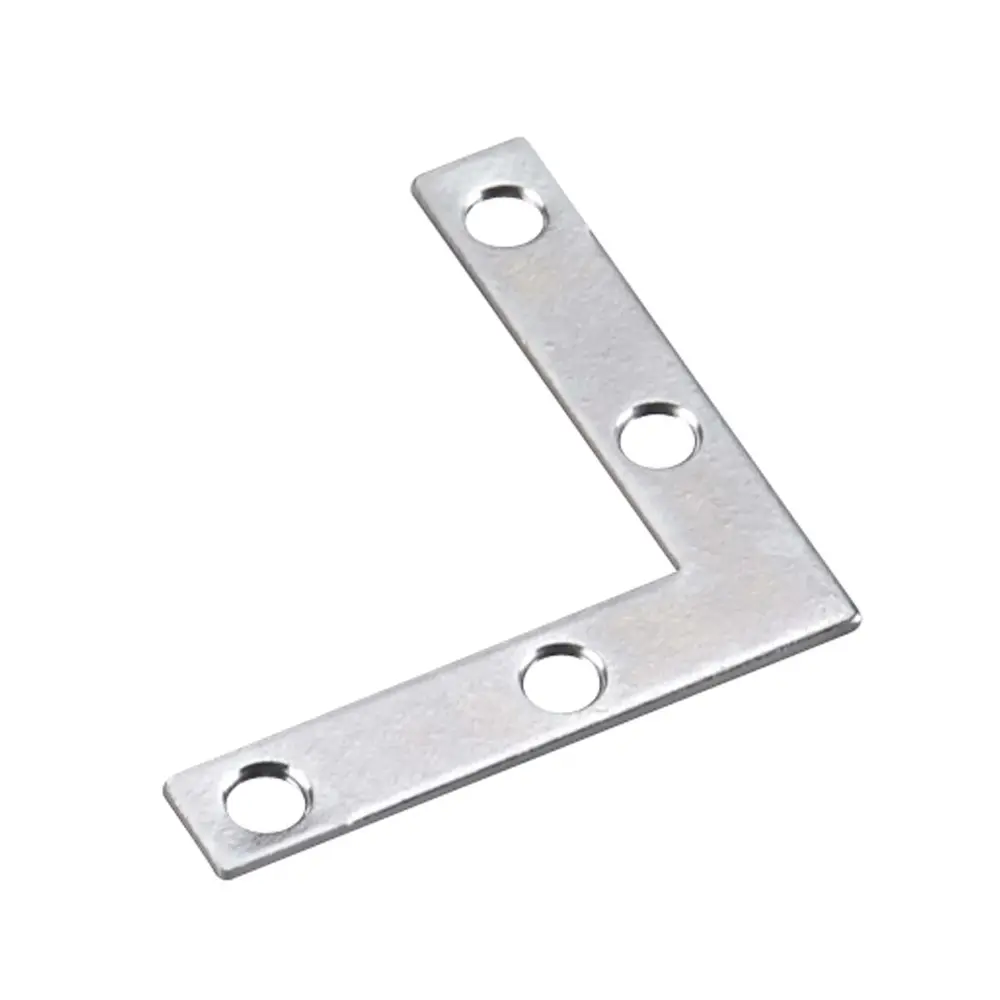 Flat Corner Plate, 2'' x 3/8''