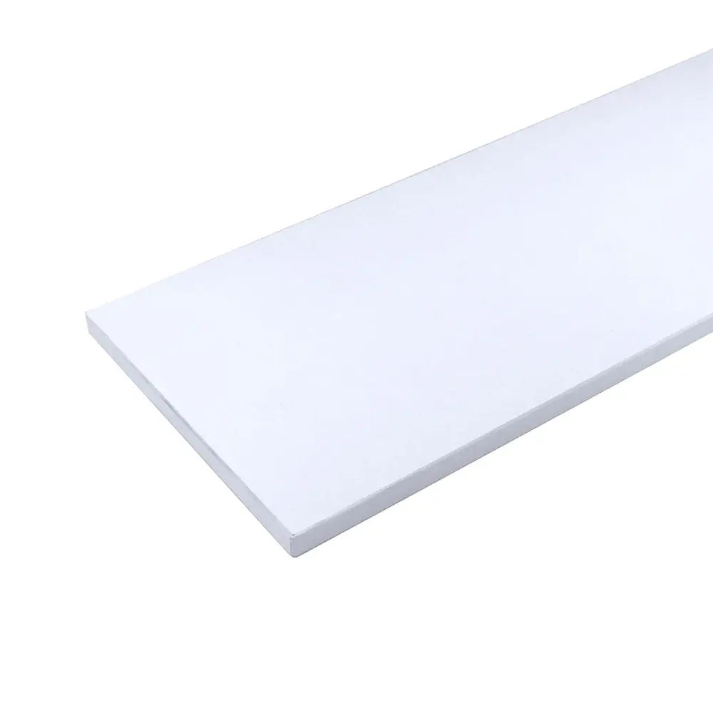Ivory Melamine Shelve, 24'' x 10'' x 5/8''