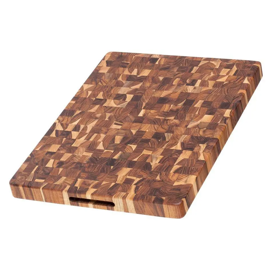 Precision Sharpened Butcher Block Rectangle Cutting Board (M) 331