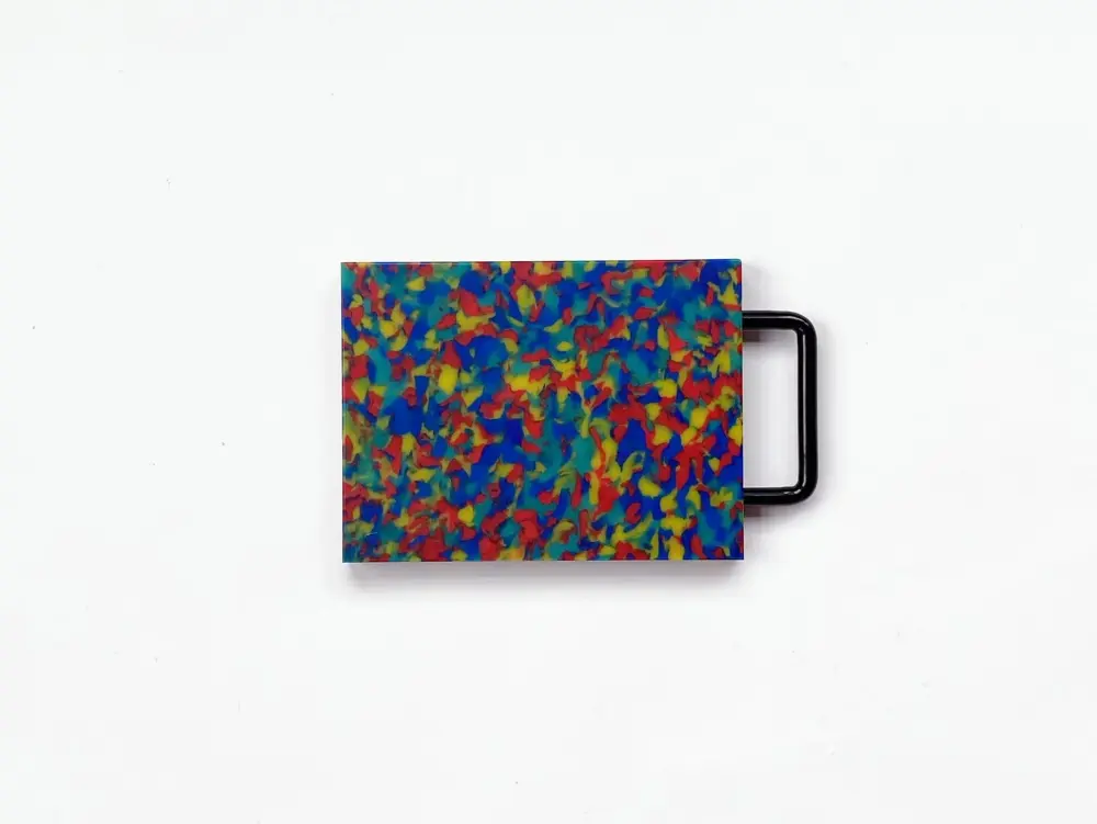 Rainbow Confetti Cutting Board - Small