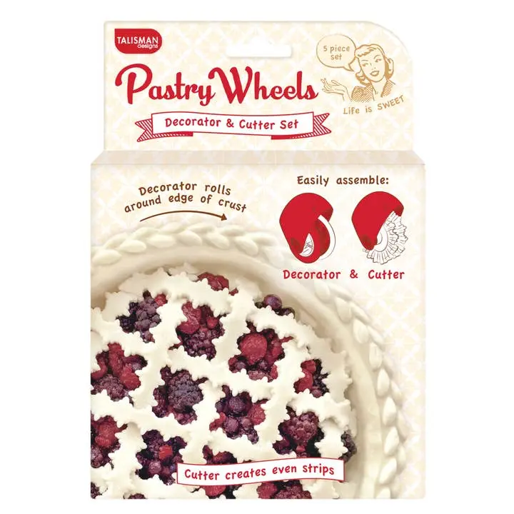 Pastry Wheels Decorator & Cutter Adjust