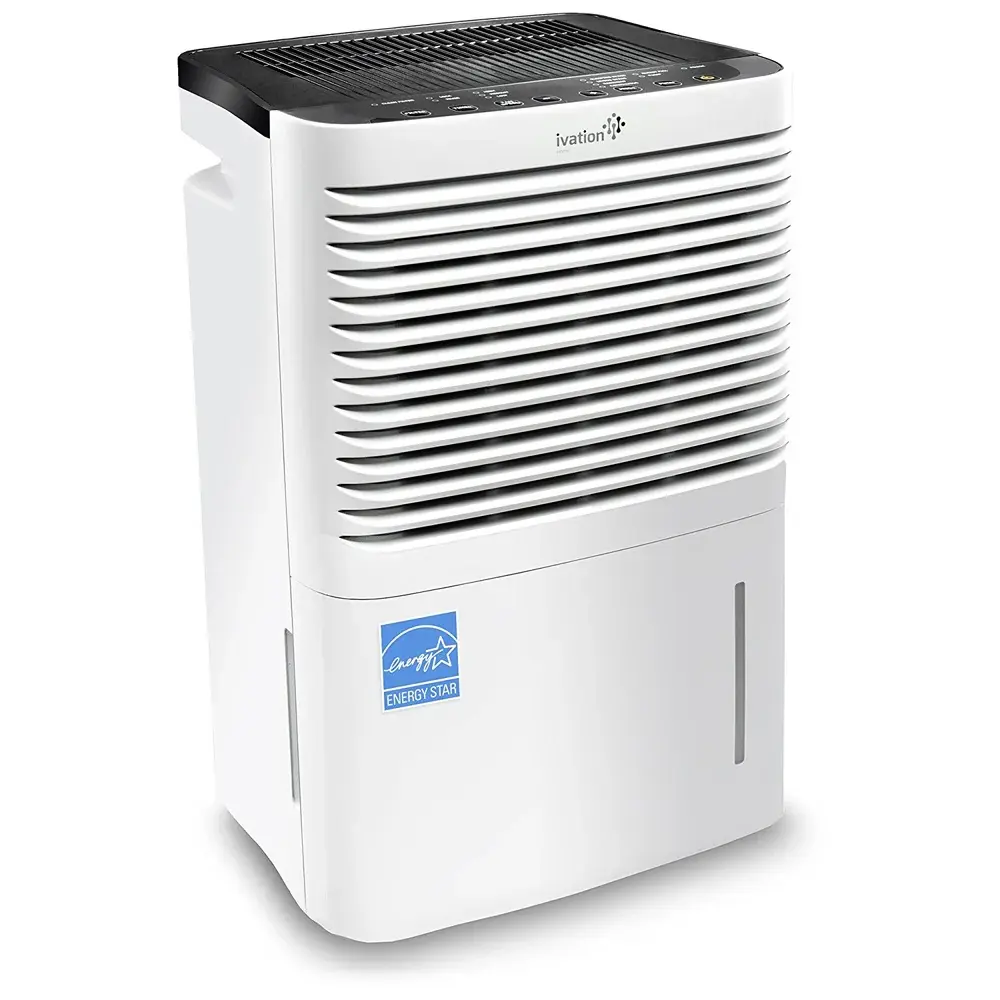 70 Pint Energy Star Dehumidifier PUMP White