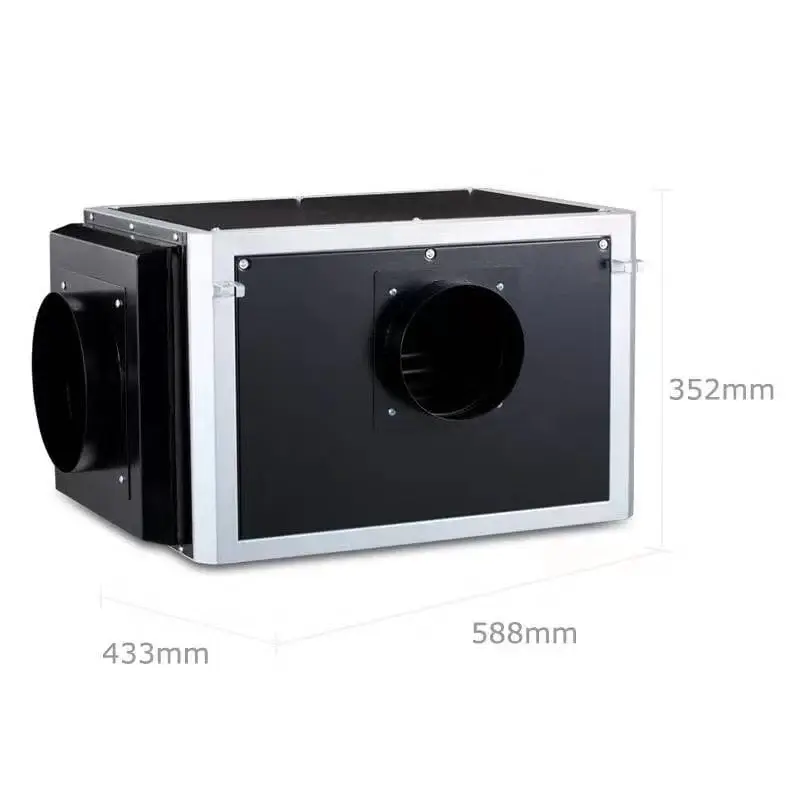 145 Pints Auto Defrost Complete House Dehumidifier Drain Hose 6000 ft² Basement - Bluedeep DK145b