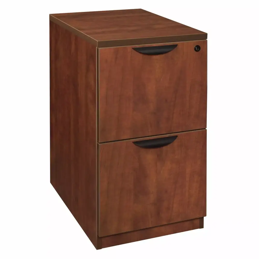 Regency Legacy Deskside 2 Drawer File Cabinet Cherry Compact Office Storage
