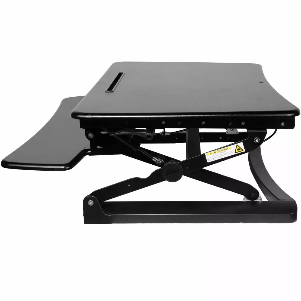 TygerClaw TYDS13015 5.9in Ergonomic Sit-Stand Desktop Workstation Stand