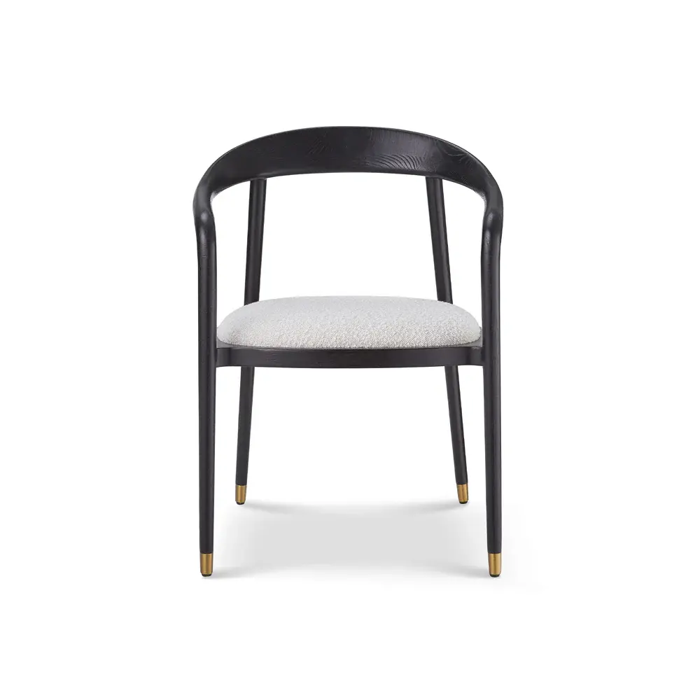 Buffet Serving Fluid Dining Chair - Boucle Sand