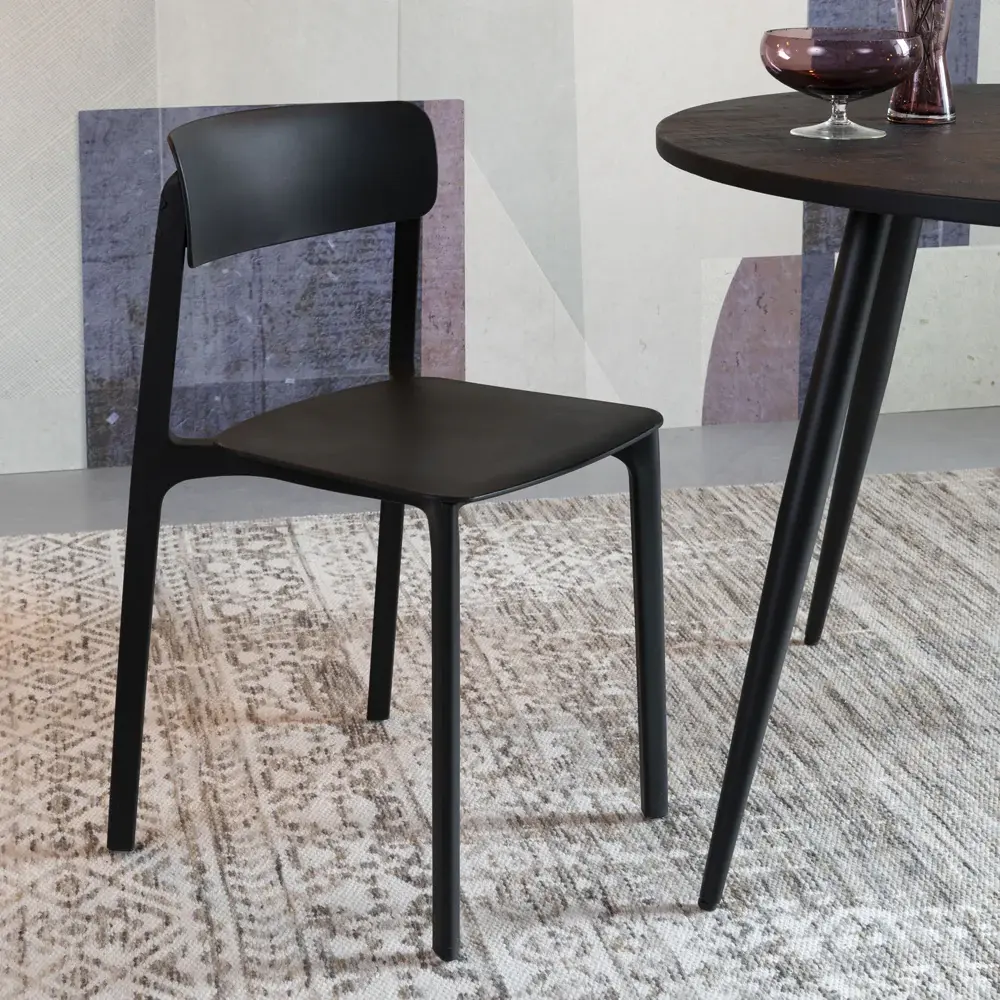Chi Set 4 Dining Chairs - Midnight
