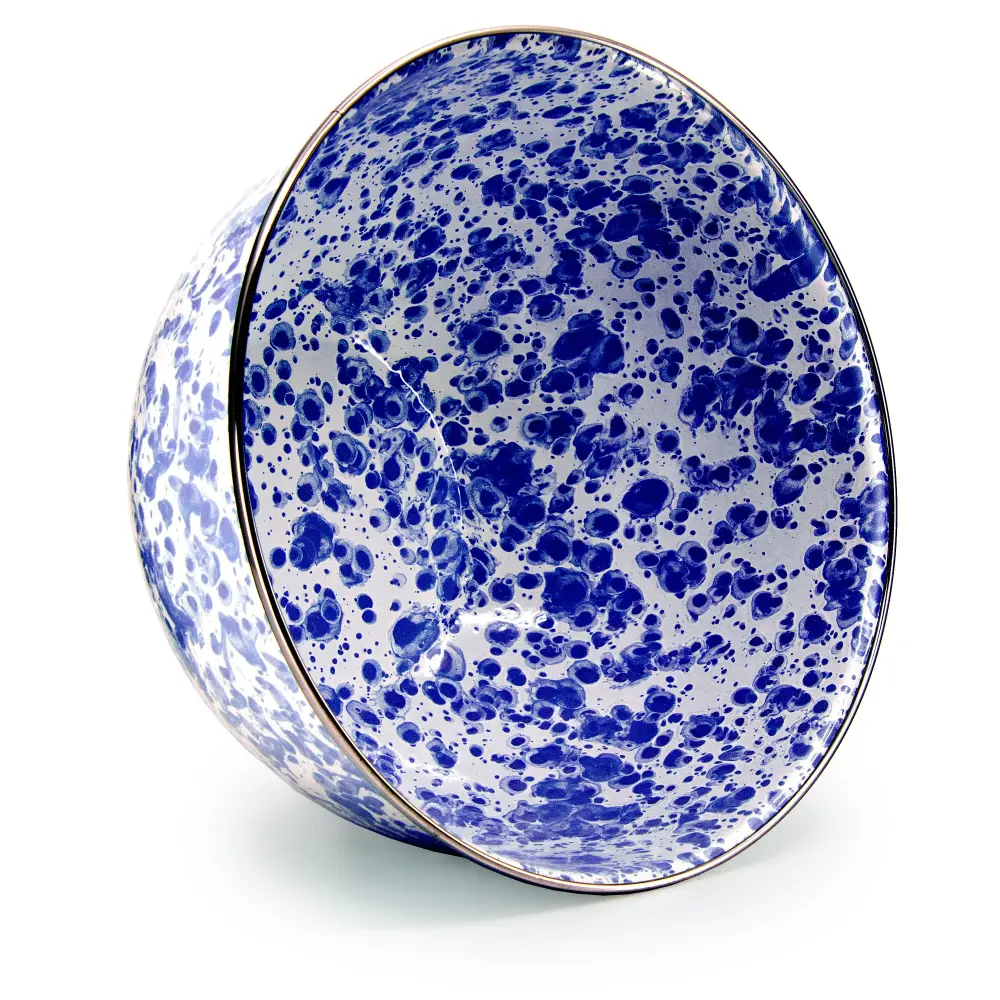 Cobalt Swirl Generous Salad Bowl