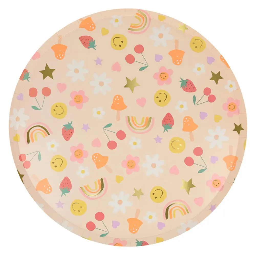 Happy Icons Dinner Plates (8)