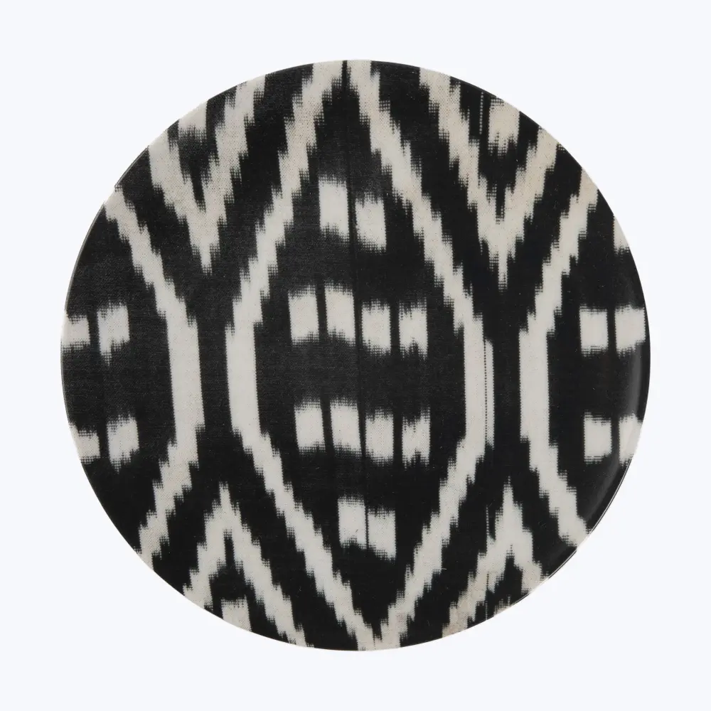 Ikat Porcelain Salad Plate