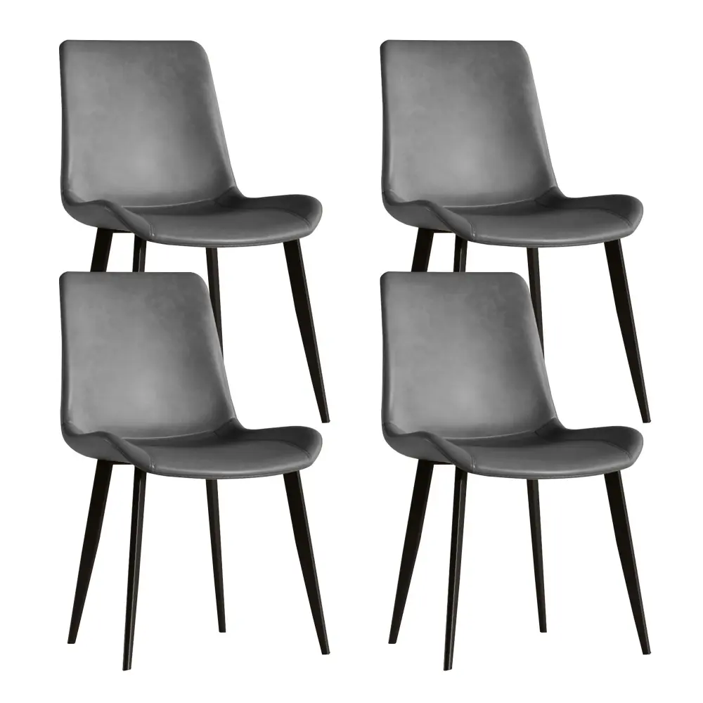 Modern Dining Chairs Supportive Design Kitchen (Set 4)
