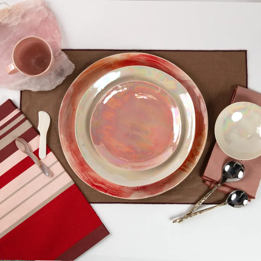 Mother Pearl Dinner Plate