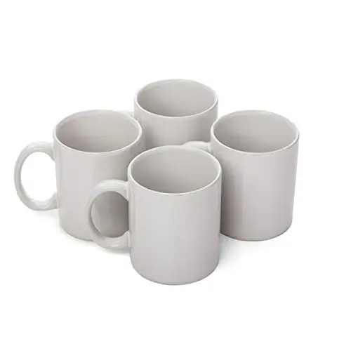 Sabichi 4pc Day To Day Alabaster Stoneware Mug Set