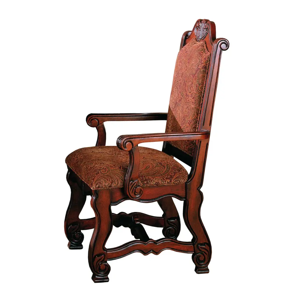 Diamond Modern Furniture CM Neo Renaissance Arm Chair 2401A-ASSEMBLED