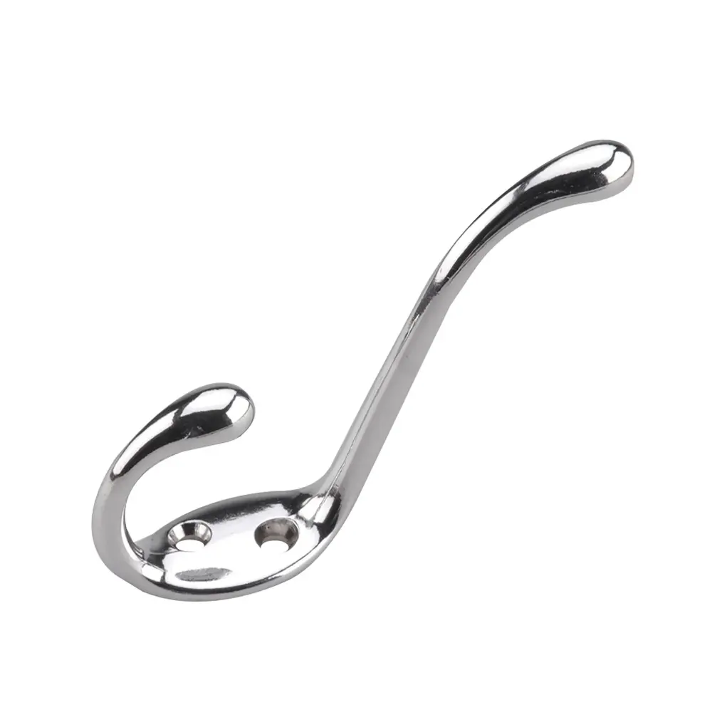 Chrome Rugged Coat Hook # 237, 5-1/2"