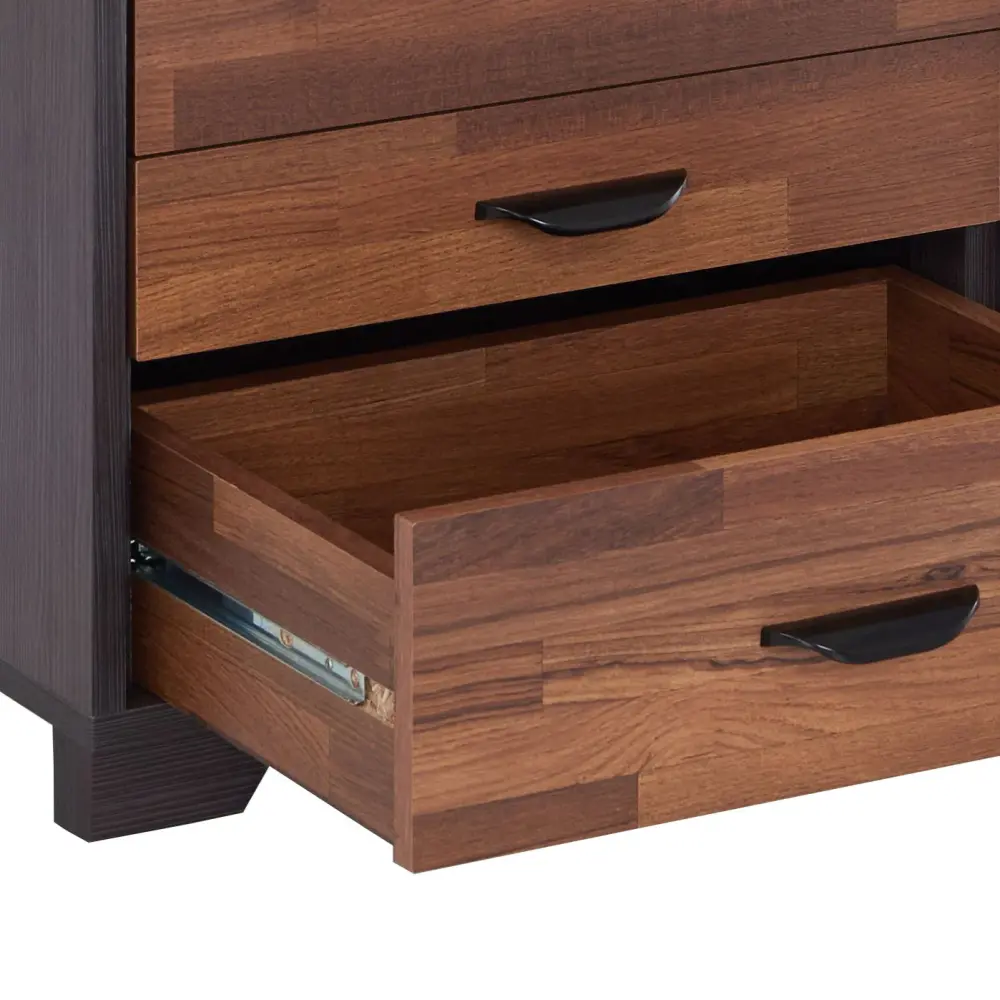 Marble Bookend Eloy - Accent Table - Walnut / Espresso