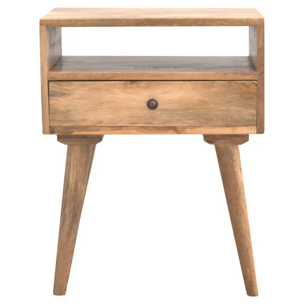 Nightstand Open Slot - Oak