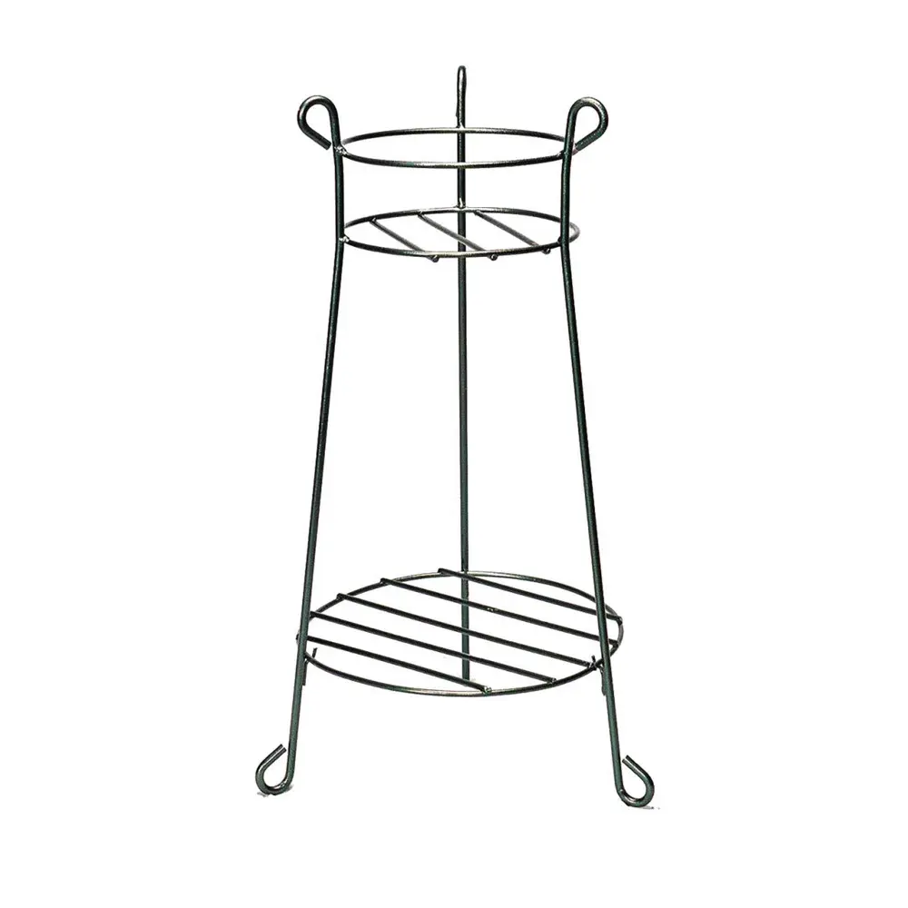 Two Tiers Round Plant Stand, 30" x 10"