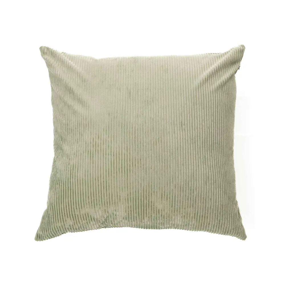 Corduroy Decorative Cushion 18" x 18", Sage