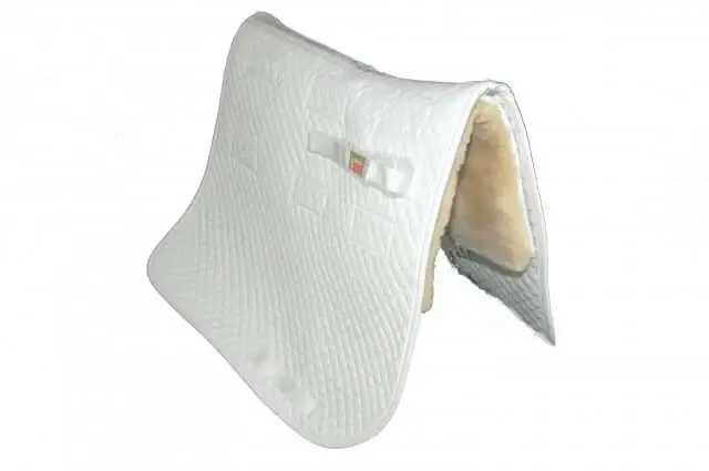 Dressage Quilted Removable Sheepskin Panels. Pad & 1 Place Panels WEB ONLY