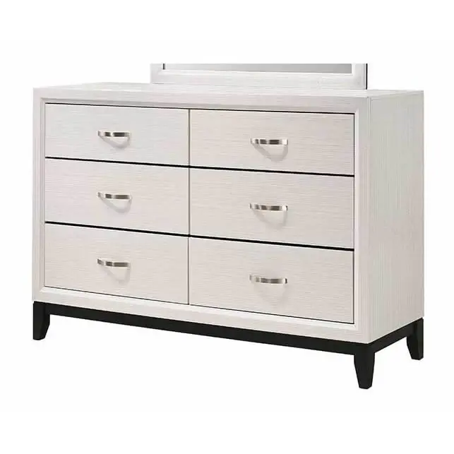 Diamond Modern Furniture CM Akerson 6-Drawer Dresser B4610-1